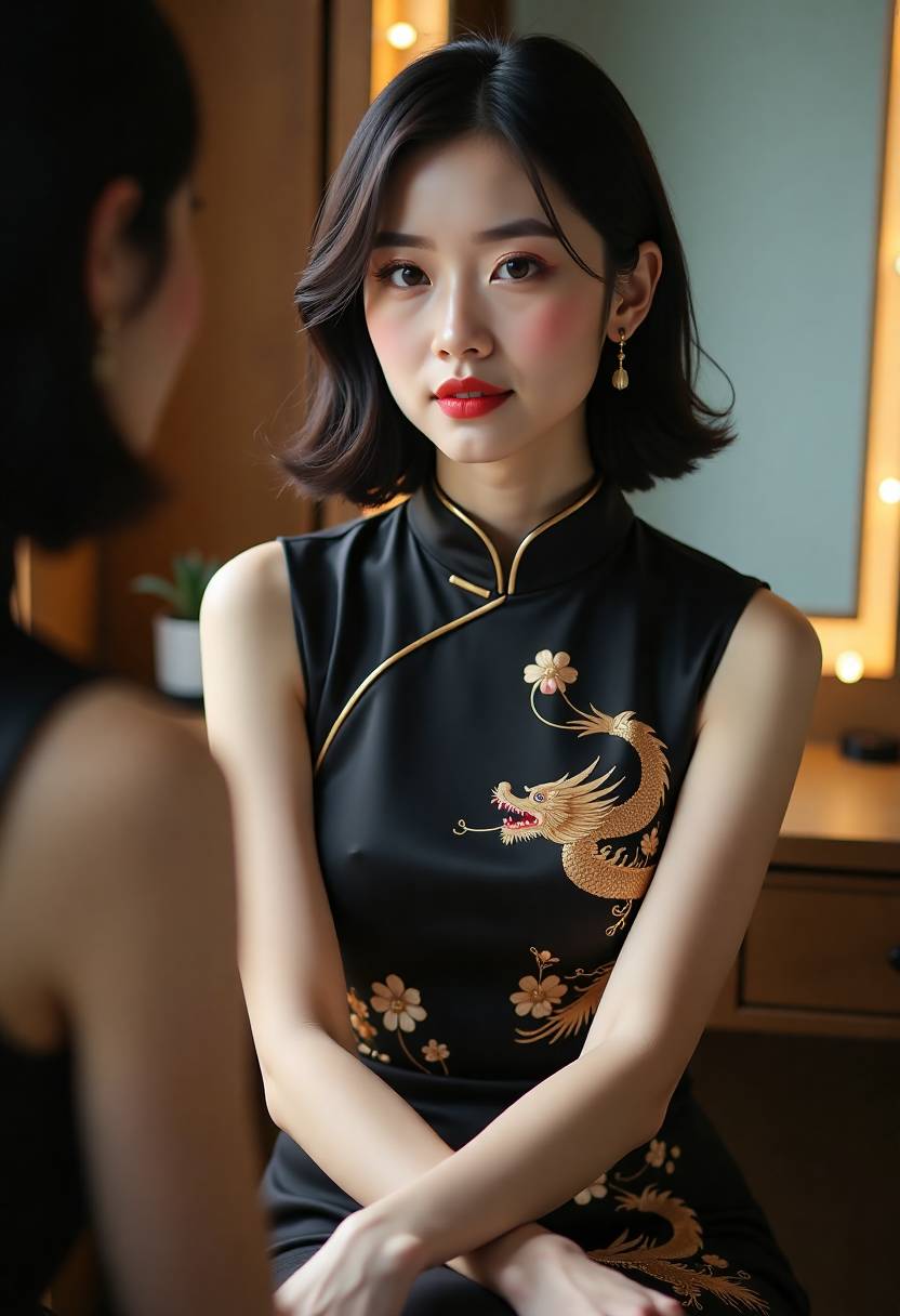 许清禾饰演人物的近景剧照